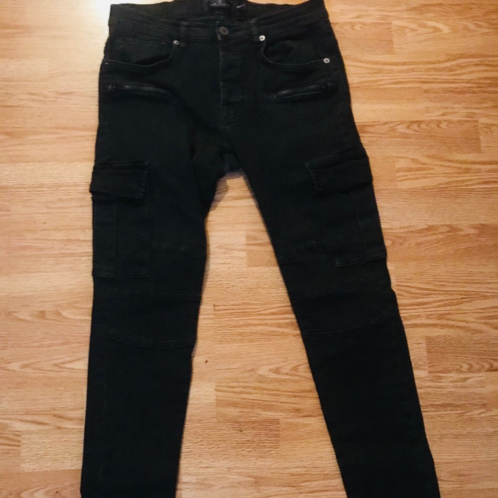 Zara Cargo Jeans Pre-Owned BALMAIN GIVENCHY